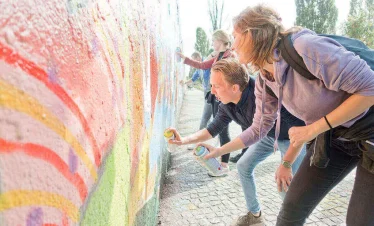 Berlin: Graffiti Workshop at the Berlin Wall
