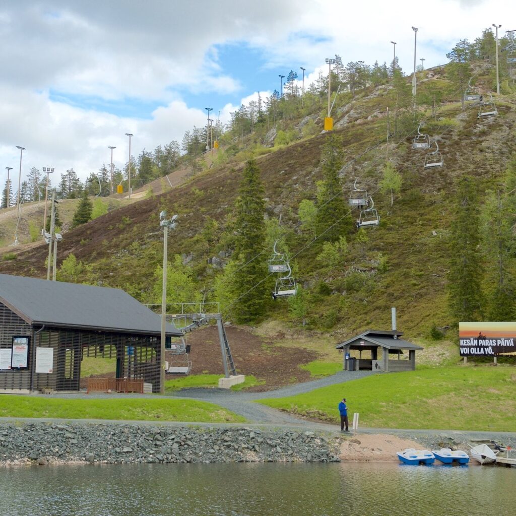 Kuusamo-Rukatunturi-Finnland